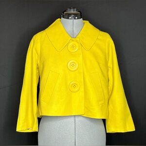 Forever 21, Canary Yellow Dress Jacket, Size: S